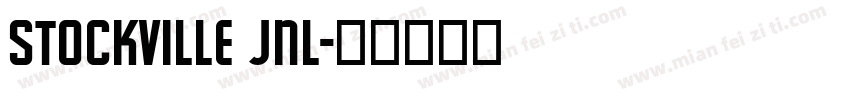 Stockville JNL字体转换